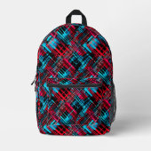 Sac À Dos Imprimé Coupe et couture (Recto)