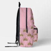 Sac À Dos Imprimé Couronne or brillant (Gauche)