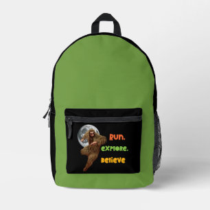 Sac À Dos Imprimé Course d'aventure Sasquatch Croire Conception