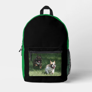 Sac À Dos Imprimé Course de Bulldog français