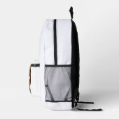 Sac à dos imprimé cousu (Droite)