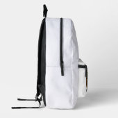 Sac à dos imprimé cousu (Gauche)