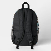 Sac À Dos Imprimé Crânes Chromés (Verso)