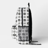 Sac À Dos Imprimé Crânes Fleurs (Droite)