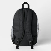 Sac À Dos Imprimé Cravate (Verso)