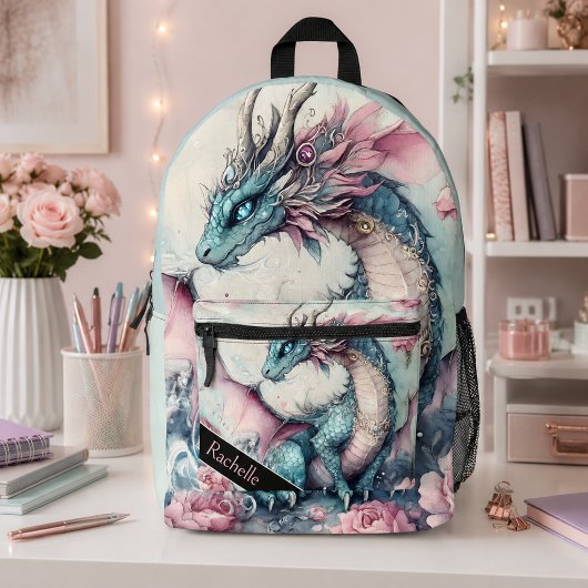Sac À Dos Imprimé Créature Mythique Enchantée