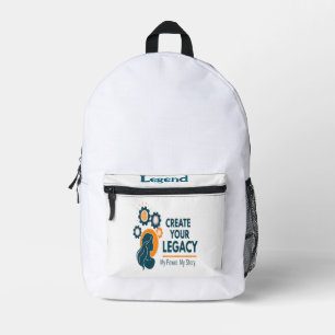Sac À Dos Imprimé Créez votre héritage