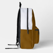 Sac À Dos Imprimé Créez Votre Propre Brun (Gauche)