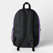 Sac À Dos Imprimé Créez votre propre lumière violette (Verso)