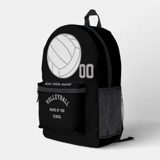 Sac À Dos Imprimé Créez votre propre salle de sport de volley-ball p