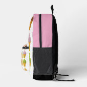 Sac À Dos Imprimé Crème glacée (Droite)