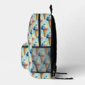 Sac À Dos Imprimé Crème Glacée (Droite)