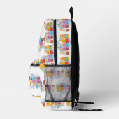 Sac À Dos Imprimé crème glglace (Droite)