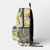 Sac À Dos Imprimé Croquis botaniques inspirés par Scandi (Droite)