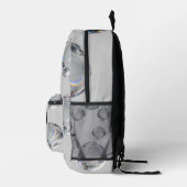 Sac À Dos Imprimé Crystal Chrome Orbs Backpack (Droite)