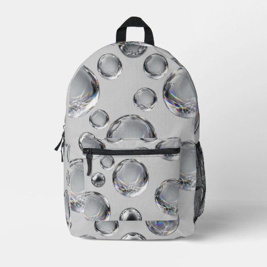Sac À Dos Imprimé Crystal Chrome Orbs Backpack (Recto)