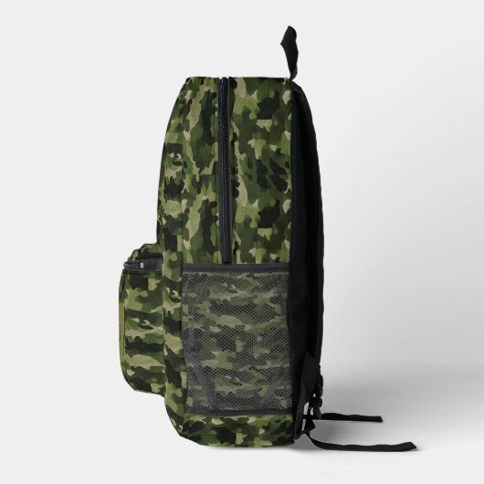 Sac À Dos Imprimé Custom Camouflage Backpack for Adventurers (Droite)