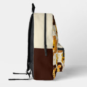 Sac À Dos Imprimé Cute Cartoon Lion Faces (Gauche)