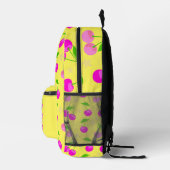 Sac À Dos Imprimé Cute Decora Kei Cherry Pattern Yellow (Droite)