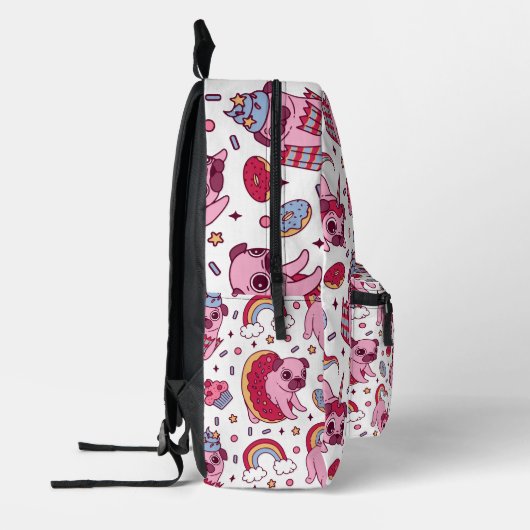 Sac À Dos Imprimé Cute dog pattern for dog lovers (Gauche)