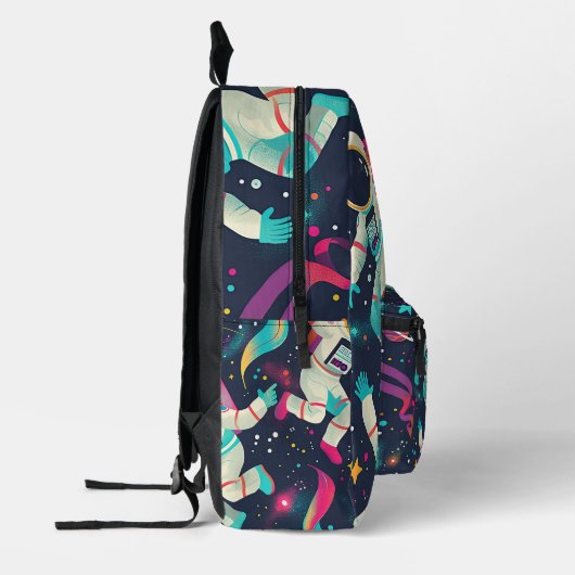 Sac À Dos Imprimé Cute Enfants Astronaut Personnalisé (Gauche)