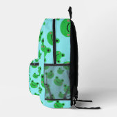 Sac À Dos Imprimé Cute Frog École pour enfants (Droite)