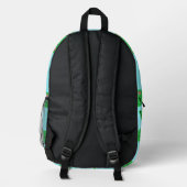 Sac À Dos Imprimé Cute Frog École pour enfants (Verso)