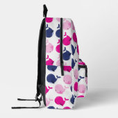 Sac À Dos Imprimé Cute Whales, Pattern of Whales, Sea Animals (Gauche)