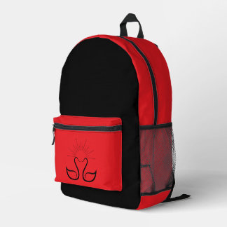 Sac à dos imprimé cygne