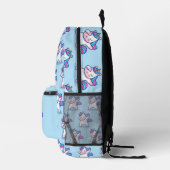 Sac À Dos Imprimé Dabbing Unicorn Motif Nom personnalisé (Droite)