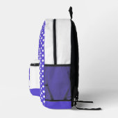 Sac À Dos Imprimé Dachshund mignon et pois (Droite)
