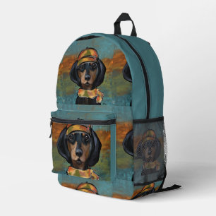 Sac À Dos Imprimé Dachshund ou teckel