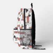 Sac À Dos Imprimé Dachshund Wiener Saucisse Chien (Droite)