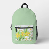 Sac À Dos Imprimé Daffodiques de printemps (Recto)