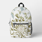 Sac À Dos Imprimé Dahlia floral printed backpack (Recto)