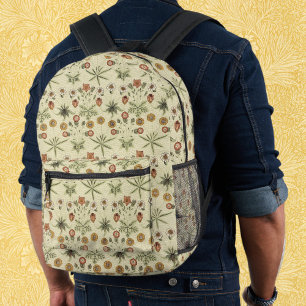 Sac À Dos Imprimé Daisy par William Morris, Fleurs victoriennes vint