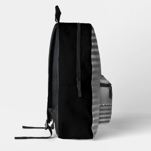 Sac À Dos Imprimé Dame Boss Silver Sleek (Gauche)