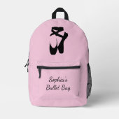 Sac À Dos Imprimé Dancing Ballet Design Back Pack (Recto)