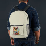 Sac À Dos Imprimé Dans Mon deuxième année d'études 2e année d'enseig<br><div class="desc">En deuxième année de deuxième année Enseignant de 2e année Retour à l'école</div>