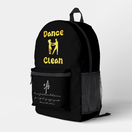 Sac À Dos Imprimé Danse Clean Golden Brass (Coin arrière droit)