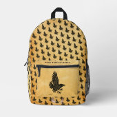 Sac À Dos Imprimé Danse Norse Raven (Recto)