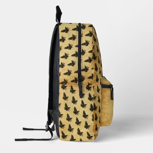 Sac À Dos Imprimé Danse Norse Raven (Gauche)