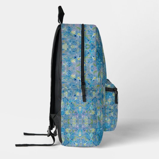 Sac à dos imprimé de prairie (Gauche)