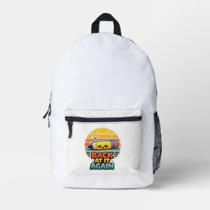 Sac À Dos Imprimé De retour dessus encore drôle crayon conception de