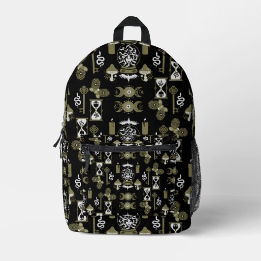 Sac À Dos Imprimé Décor esthétique (Recto)