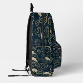 Sac À Dos Imprimé Décoration de maison de style Japandi (Gauche)