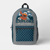 Sac À Dos Imprimé Découvrez Les Grands Extérieurs (Recto)