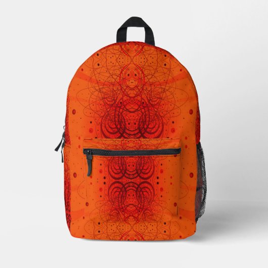 Sac À Dos Imprimé Défilement des styles classiques (Recto)