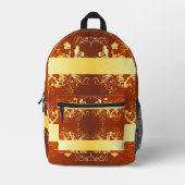 Sac À Dos Imprimé Défilement des styles classiques (Recto)