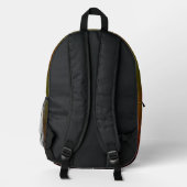Sac À Dos Imprimé Dégradé ambre (Verso)